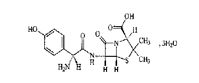 阿莫西林结构式
