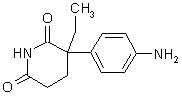 氨鲁米特结构式