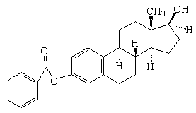 苯甲酸雌二醇结构式