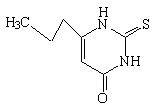 丙硫氧嘧啶结构式