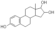 雌三醇结构式