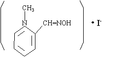 碘解磷定结构式