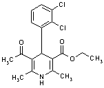 非洛地平结构式