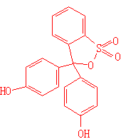 酚磺酞结构式