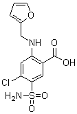 呋塞米结构式