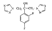 氟康唑结构式