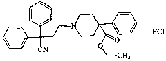 盐酸地芬诺酯结构式