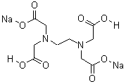 乙二胺四醋酸二钠结构式