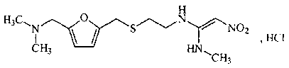 盐酸雷尼替丁结构式