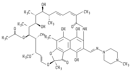 利福平结构式