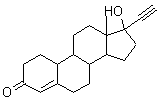 炔诺酮结构式