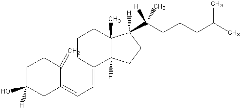 维生素D3结构式