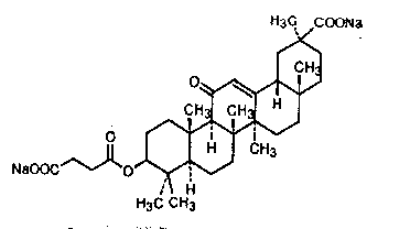 甘珀酸钠结构式