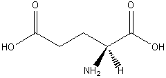 谷氨酸结构式