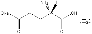 谷氨酸钠结构式