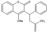 华法林钠结构式