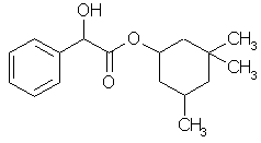 环扁桃酯结构式