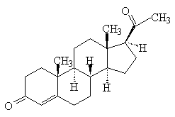 黄体酮结构式