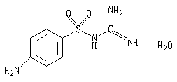 磺胺脒结构式
