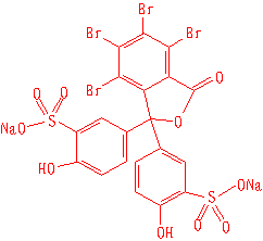 磺溴酞钠结构式