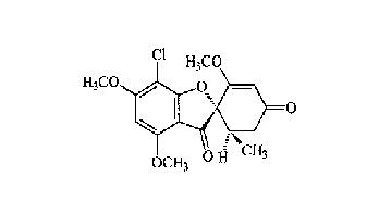 灰黄霉素结构式