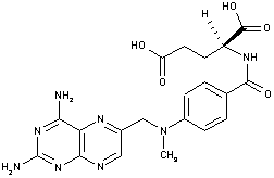 甲氨蝶呤结构式