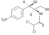 氯霉素结构式