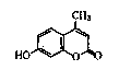 羟甲香豆素结构式