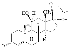 氢化可的松结构式