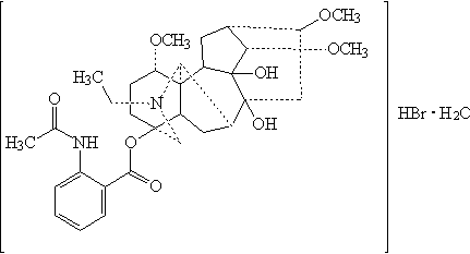 氢溴酸高乌甲素结构式