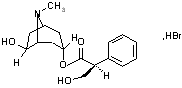 氢溴酸山莨菪碱结构式