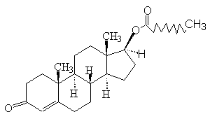 十一酸睾酮结构式