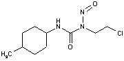 司莫司汀结构式