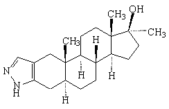 司坦唑醇结构式