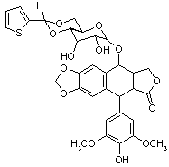 替尼泊甙结构式