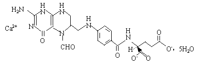 亚叶酸钙结构式