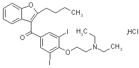 盐酸胺碘酮结构式