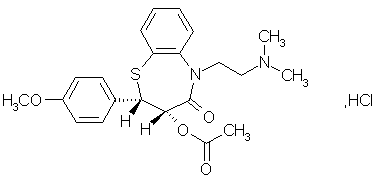 盐酸地尔硫卓结构式