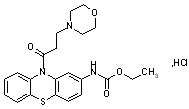 盐酸莫雷西嗪结构式