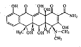 盐酸土霉素结构式