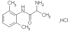 盐酸妥卡尼结构式