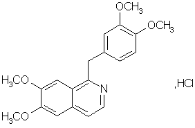 盐酸罂粟碱结构式