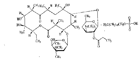 依托红霉素结构式