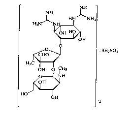 硫酸链霉素结构式