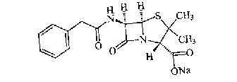 青霉素钠结构式