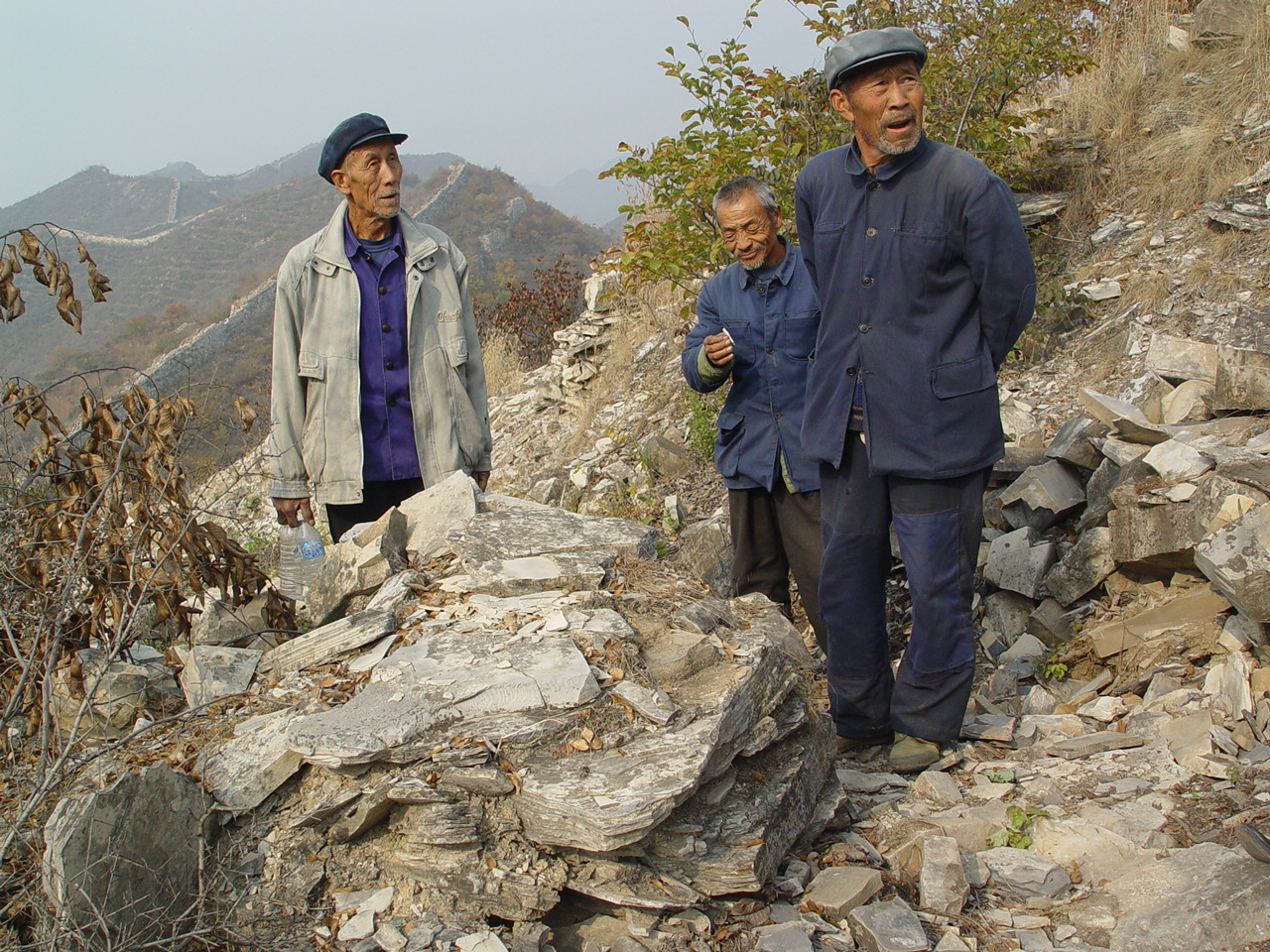 红石三界碑，万里古长城