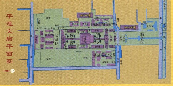 平遥文庙平面图