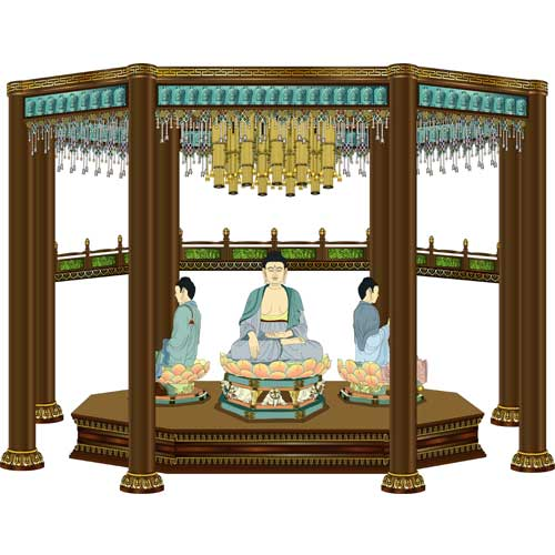 新塔全貌(三层全貌)