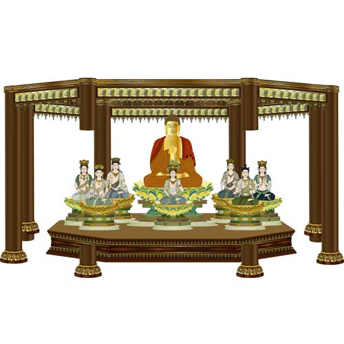 新塔全貌(五层全貌)