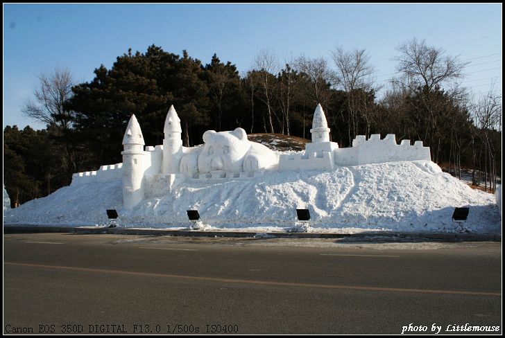 2008棋盘山国际冰雪节雪雕(二)